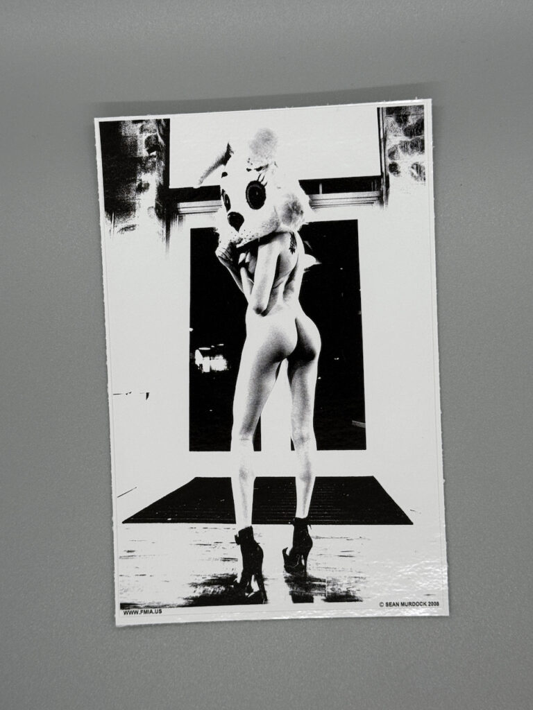 Bunny Butt vinyl sticker