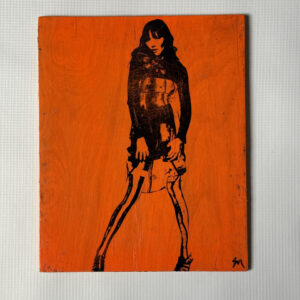 Hand made 8" x 10" art, signed by Sean