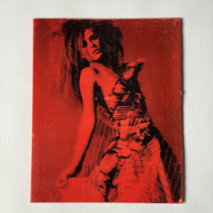 Hand made 8" x 10" art, signed by Sean