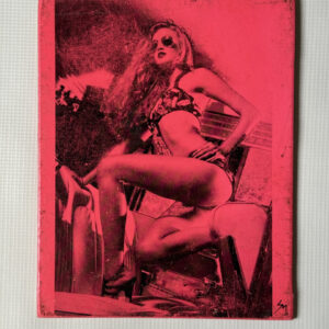 Hand made 8" x 10" art, signed by Sean