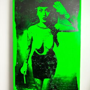 Hand made 24"x36" art, signed by Sean