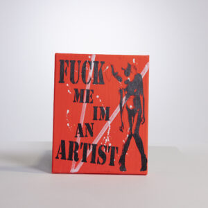 Hand made 8" x 10" art on canvas, signed by Sean