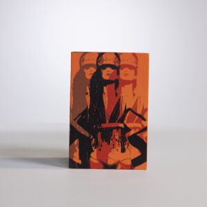 Hand made 4" x 6" art, signed by Sean