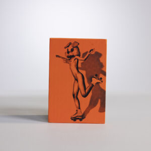 Hand made 4" x 6" art, signed by Sean