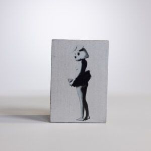 Hand made 4" x 6" art, signed by Sean