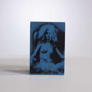 Hand made 4" x 6" art, signed by Sean