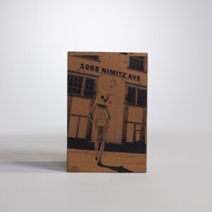 Hand made 4" x 6" art, signed by Sean