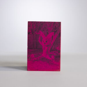 Hand made 4" x 6" art, signed by Sean