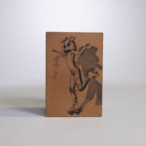 Hand made 4" x 6" art, signed by Sean