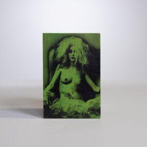 Hand made 4" x 6" art, signed by Sean