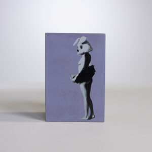Hand made 4" x 6" art, signed by Sean