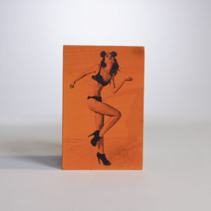Hand made 4" x 6" art, signed by Sean